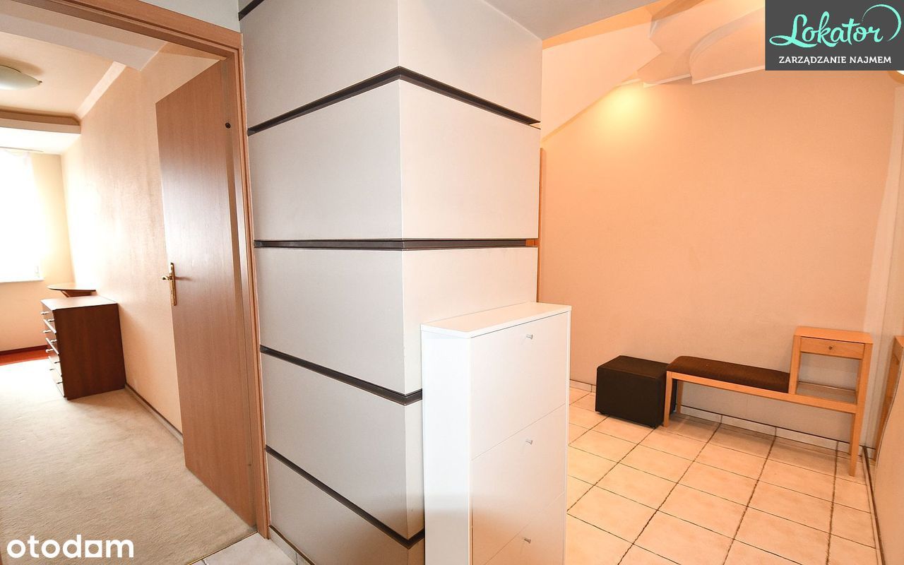 Mieszkanie 2-pokojowe, z balkonem i komórką lokatorską, w centrum
