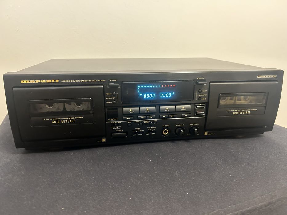 Marantz sd 555 двухкассетная дека..