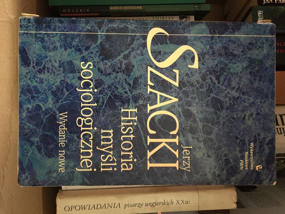 Szacki, Historia myśli socjologicznej