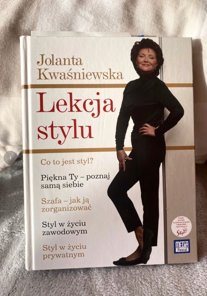 Lekcja Stylu ksiazka Jolanta Kwaśniewska