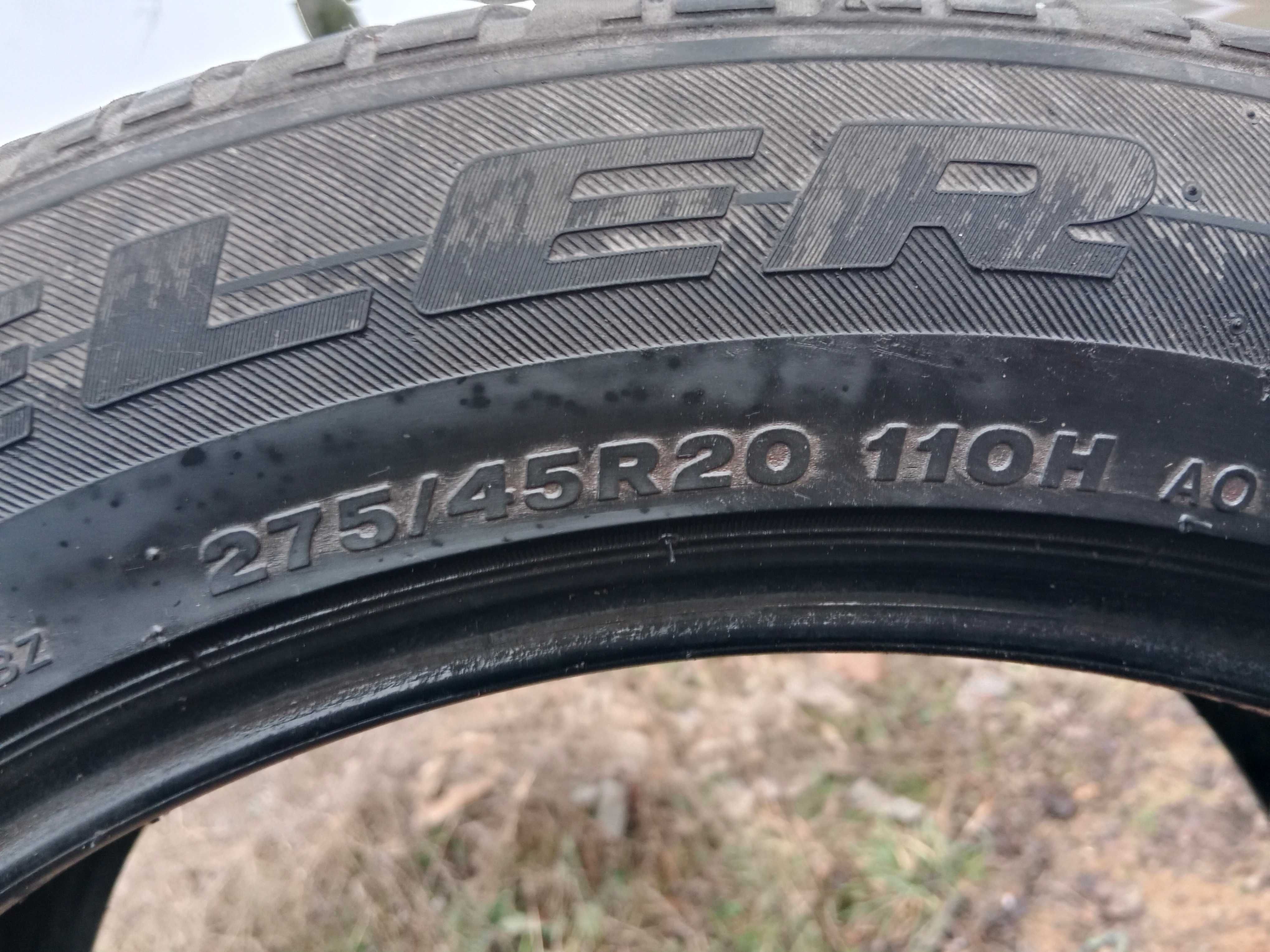 Opona używana letnia 275/45R20 Bridgestone Dueler 400 H/L AO 1szt.