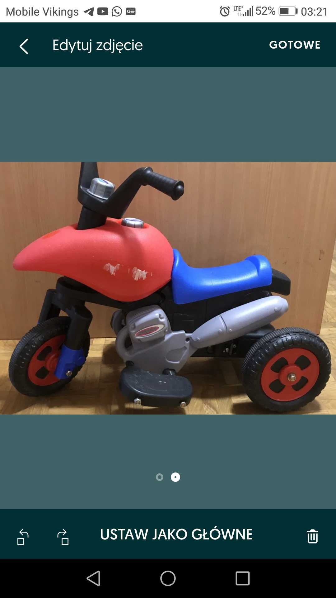 Motor na akumulator dla dziecka