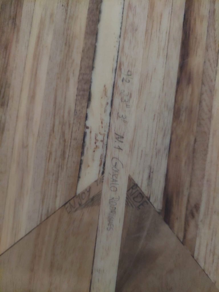 Longboard de madeira 9'2