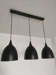 Lampa sufitowa potrójna