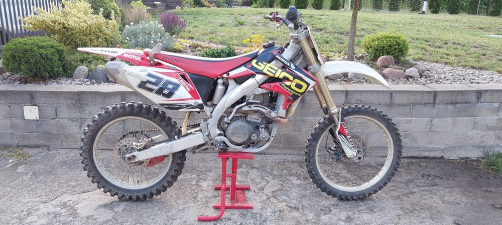 Honda crf 450 po remoncie 2008r.