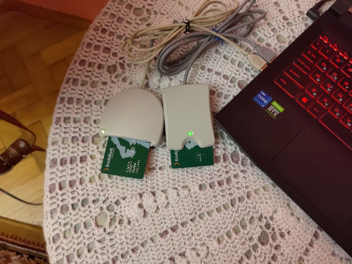 card reader read the smart card КР-378 Smart