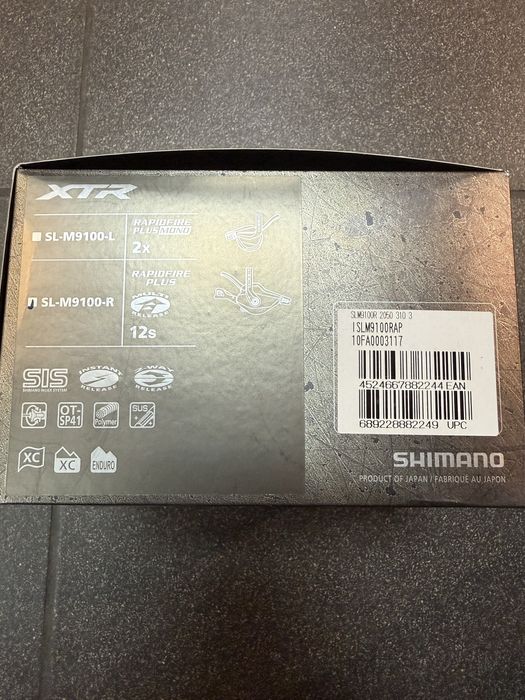 Manetka prawa 12S Shimano XTR M9100 obejma