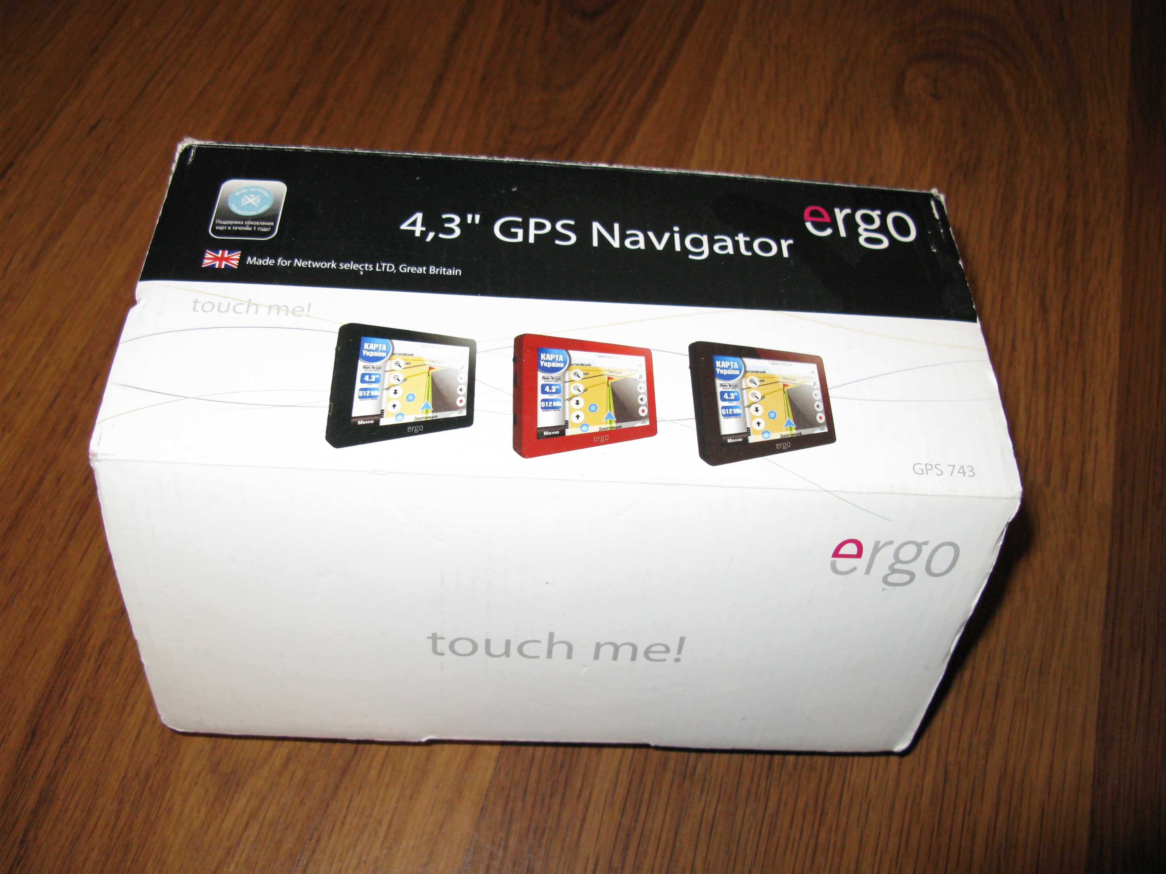 Продам GPS навігатор Ergo 743