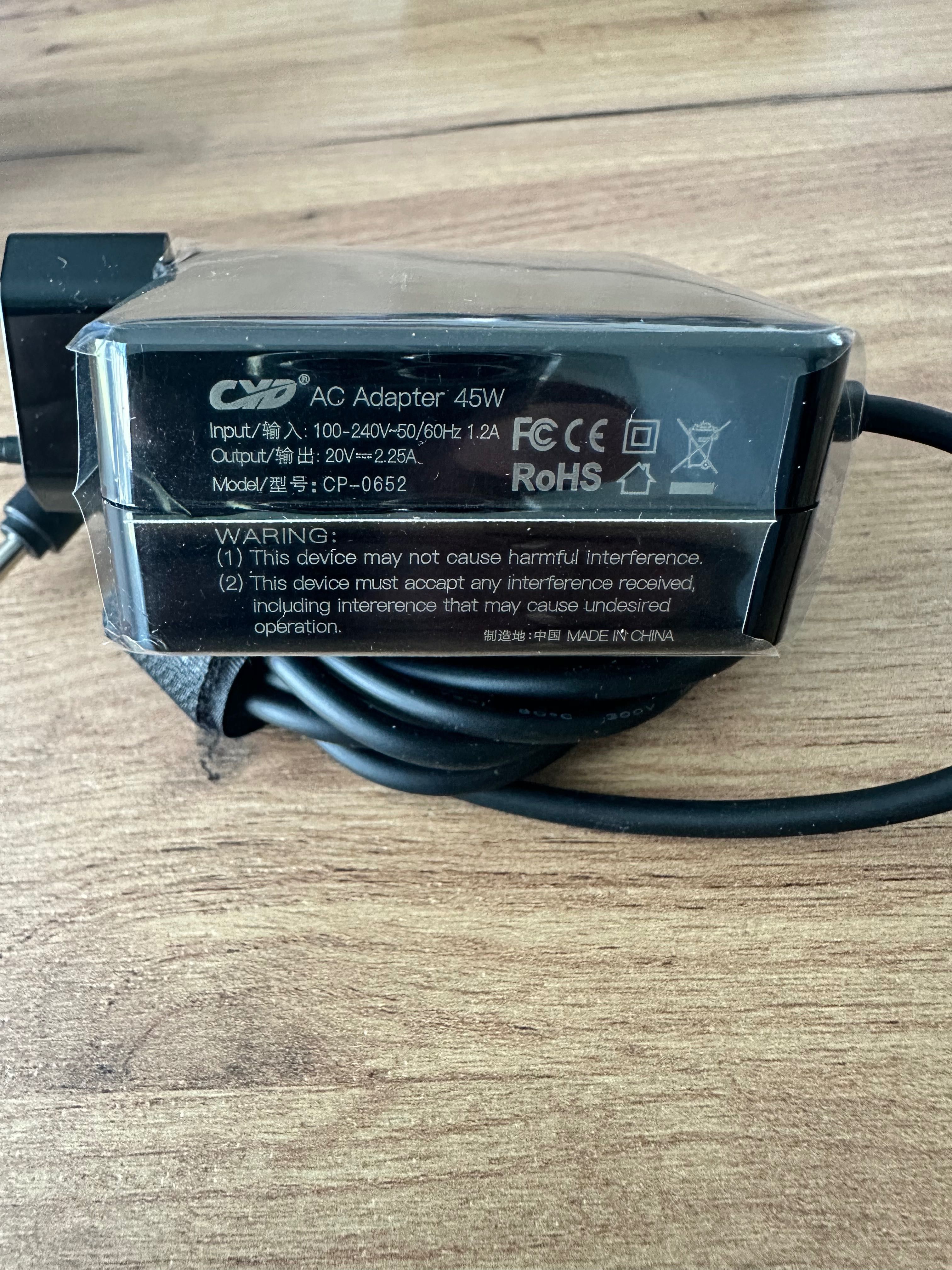 CYD 45W 20V 2.25A Zasilacz do notebooka Adapter do ASUS ZAMIENNIK