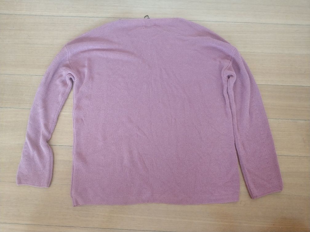 Malha rosa Massimo Dutti