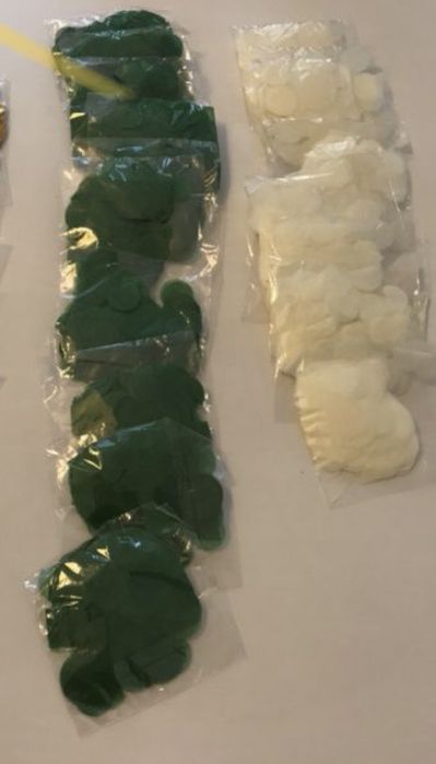 Confetis coloridos novos