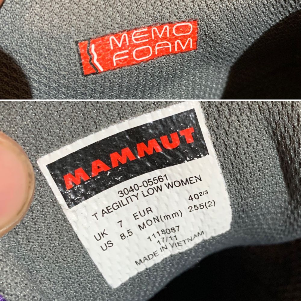 Кросівки MAMUT Memo Foam 40.5 розмір 25.5 см