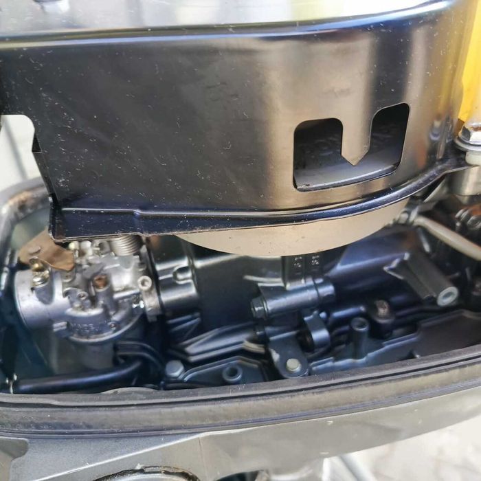 Silnik zaburtowy Suzuki 4KM rumpel L stopa 2-suw