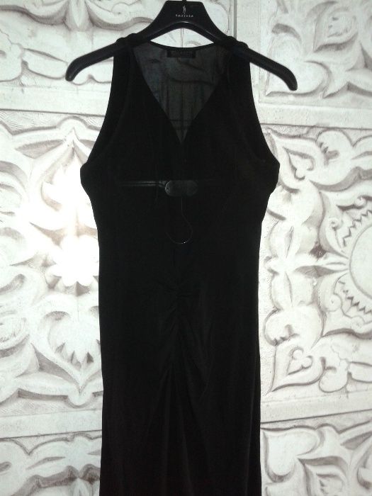 Вечернее фирменное черное платье