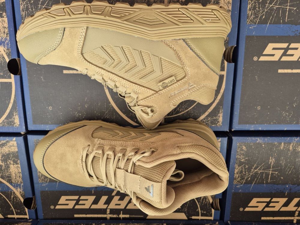 ЗНИЖКА‼️Кросівки тактичні дихаючі койот Bates Rush Shield Mid DRYGuard