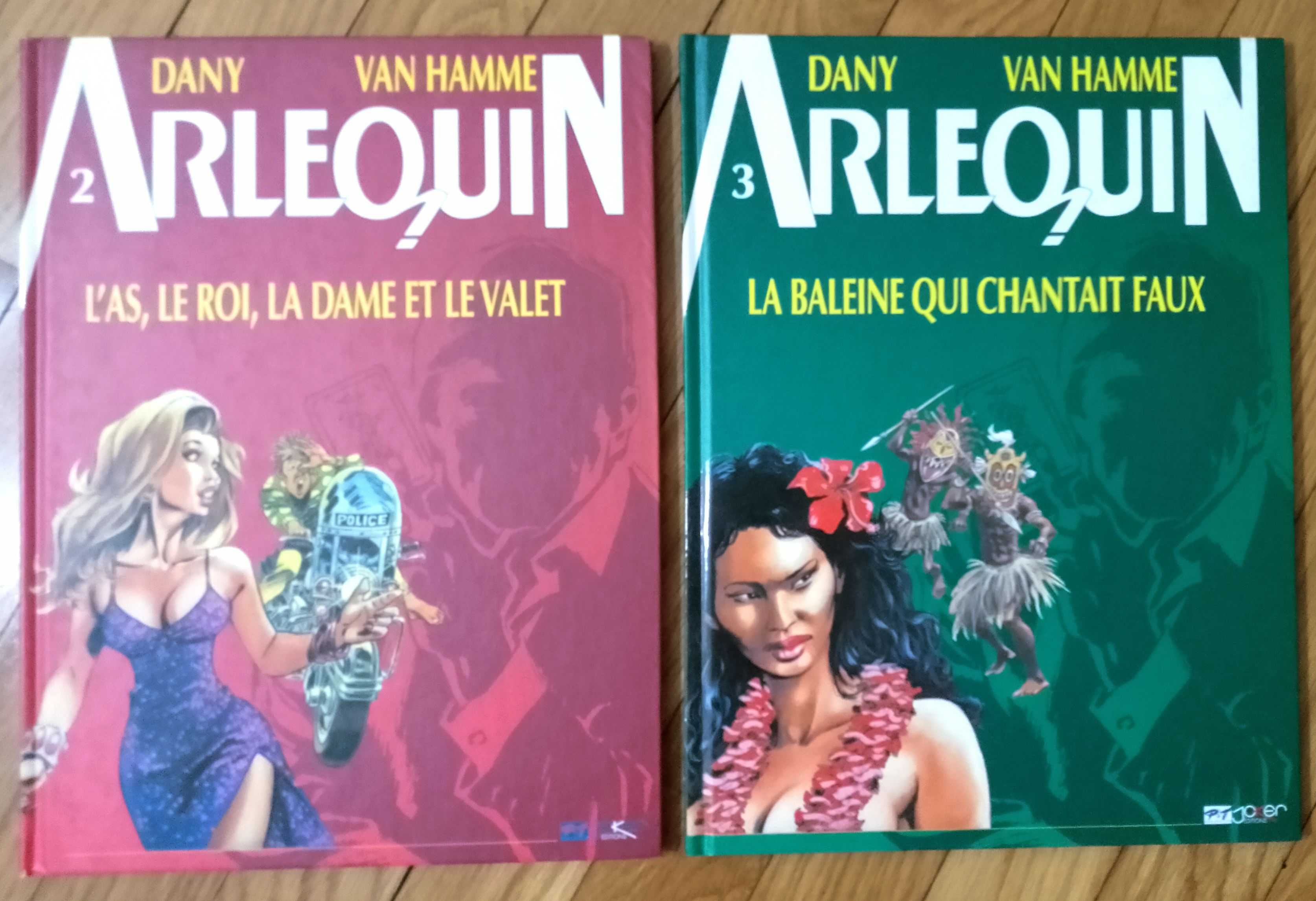 Arlequin - 2 Volumes em francês (Capa Dura) - preço do lote!