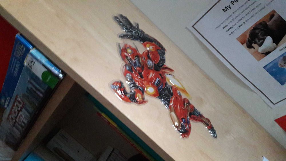 Autocolantes 3D decorativos Transformers