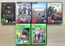 TANIO - Zestaw gier PC - Pudełka PC - Assassins Creed Far Cry Rome II