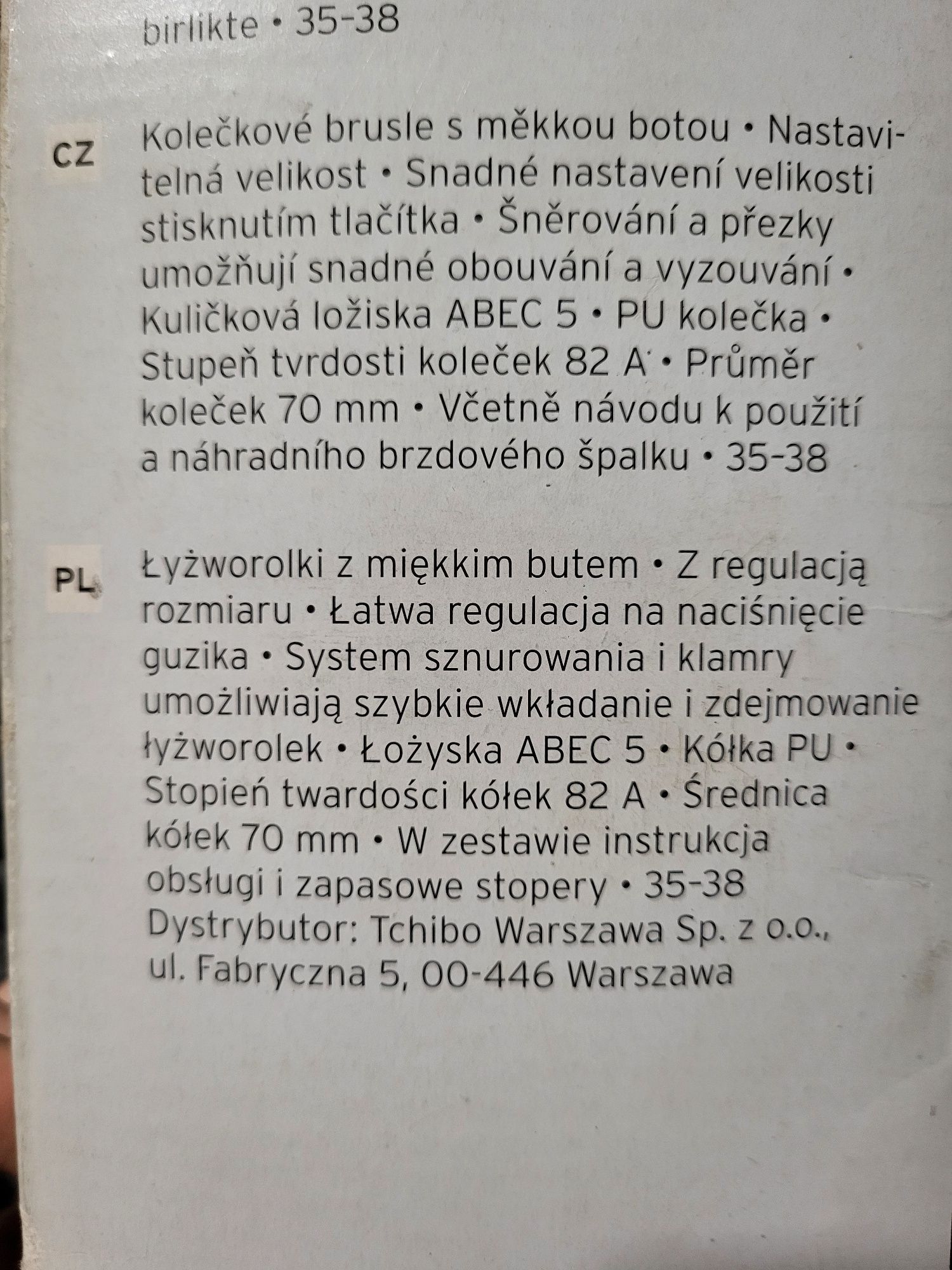 Rolki regulowane