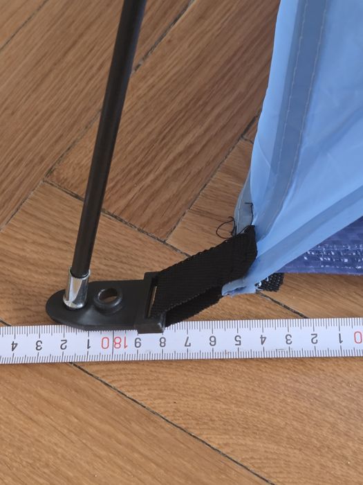 Namiot plażowy niebieski