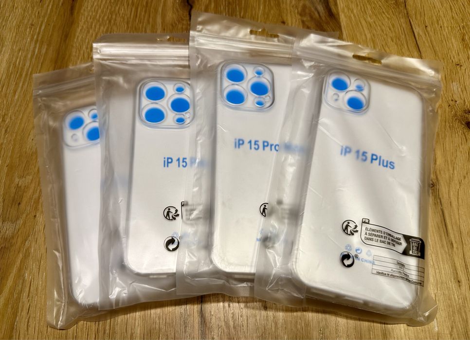 Etui przezroczyste silikonowe iPhone 15 PRO MAX