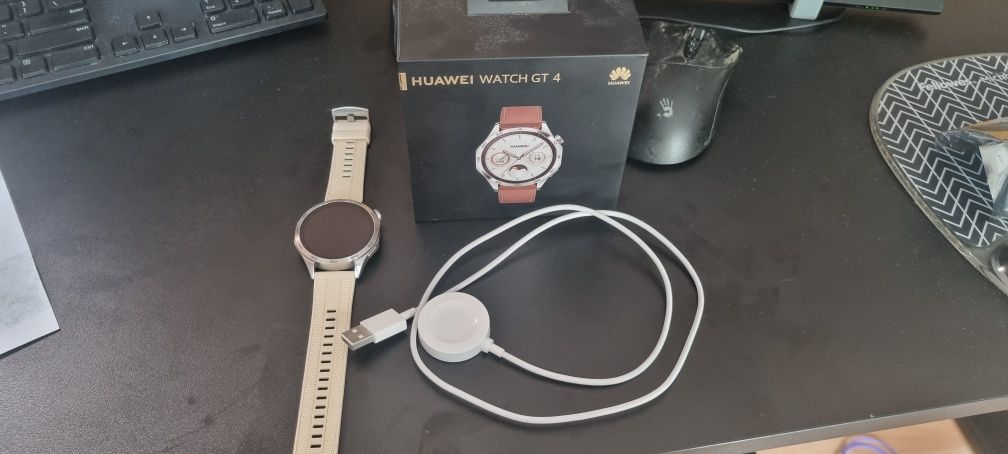 Huawei Watch GT 4 — stylowy i funkcjonalny smartwatch!