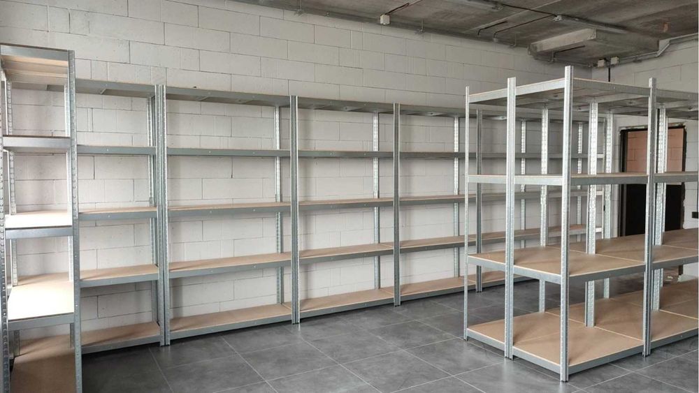 Стелажі металеві різні моделі: 180×90×40, 100×60, для взуття