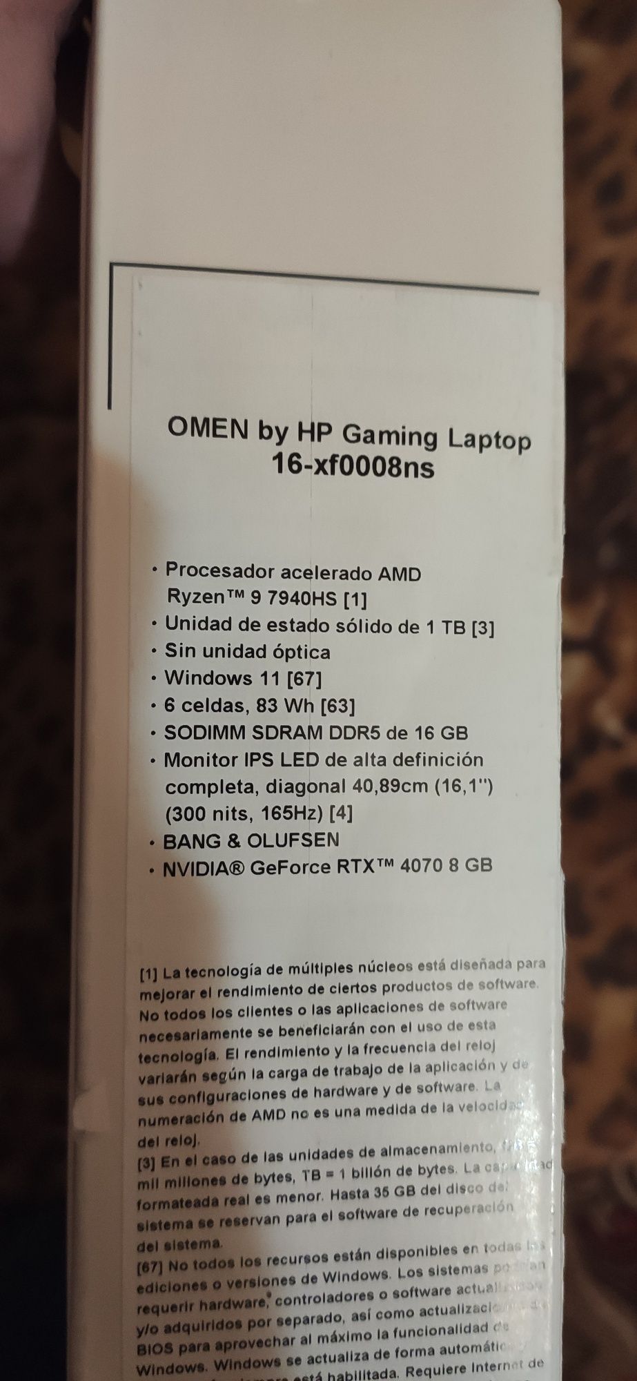 Ноутбук HP OMEN by 16 16-xf0008ns