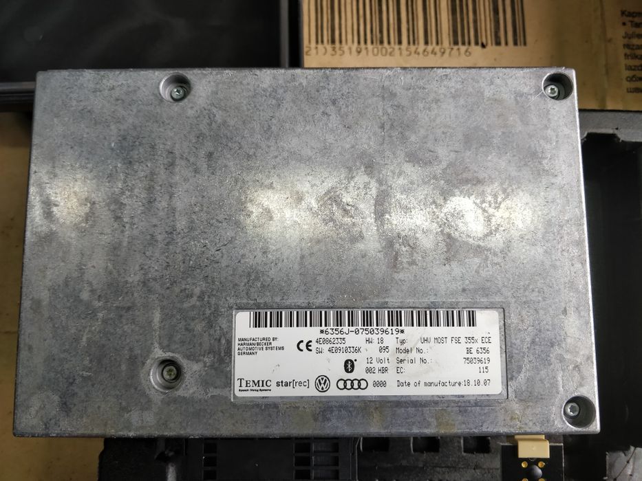Moduł Bluetooth Audi A6 C6 Allroad Q7 A8