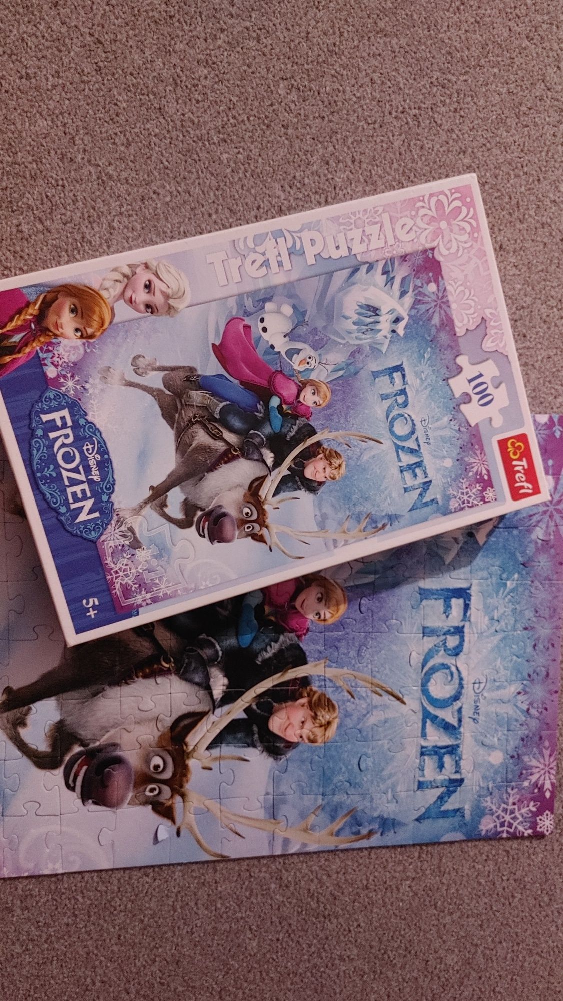 Puzzle Frozen TREFL 100 elementów