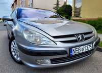 Peugeot 607 2,2Diesel 140Km Ekonomiczna Limuzyna Automatyczna Skrzynia