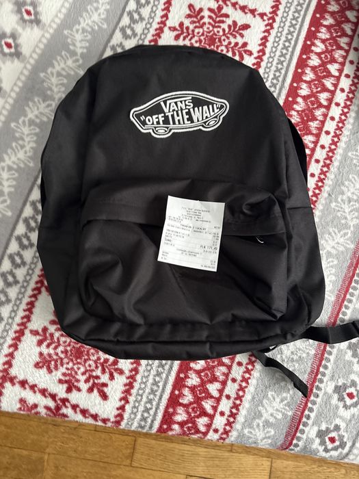 Vans plecak  nowy czarny