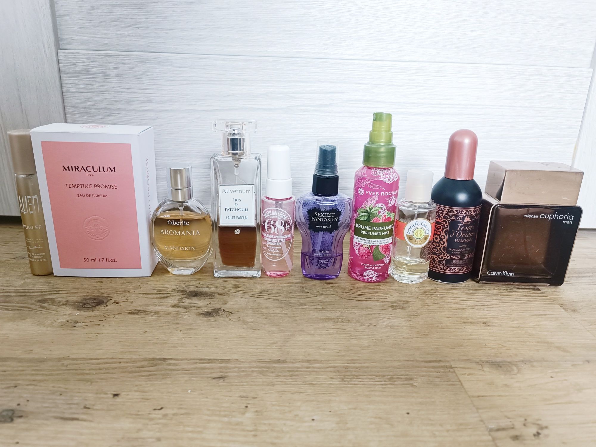 Zestaw perfum sol de janeiro 68 yves Rocher tesori calvin klein