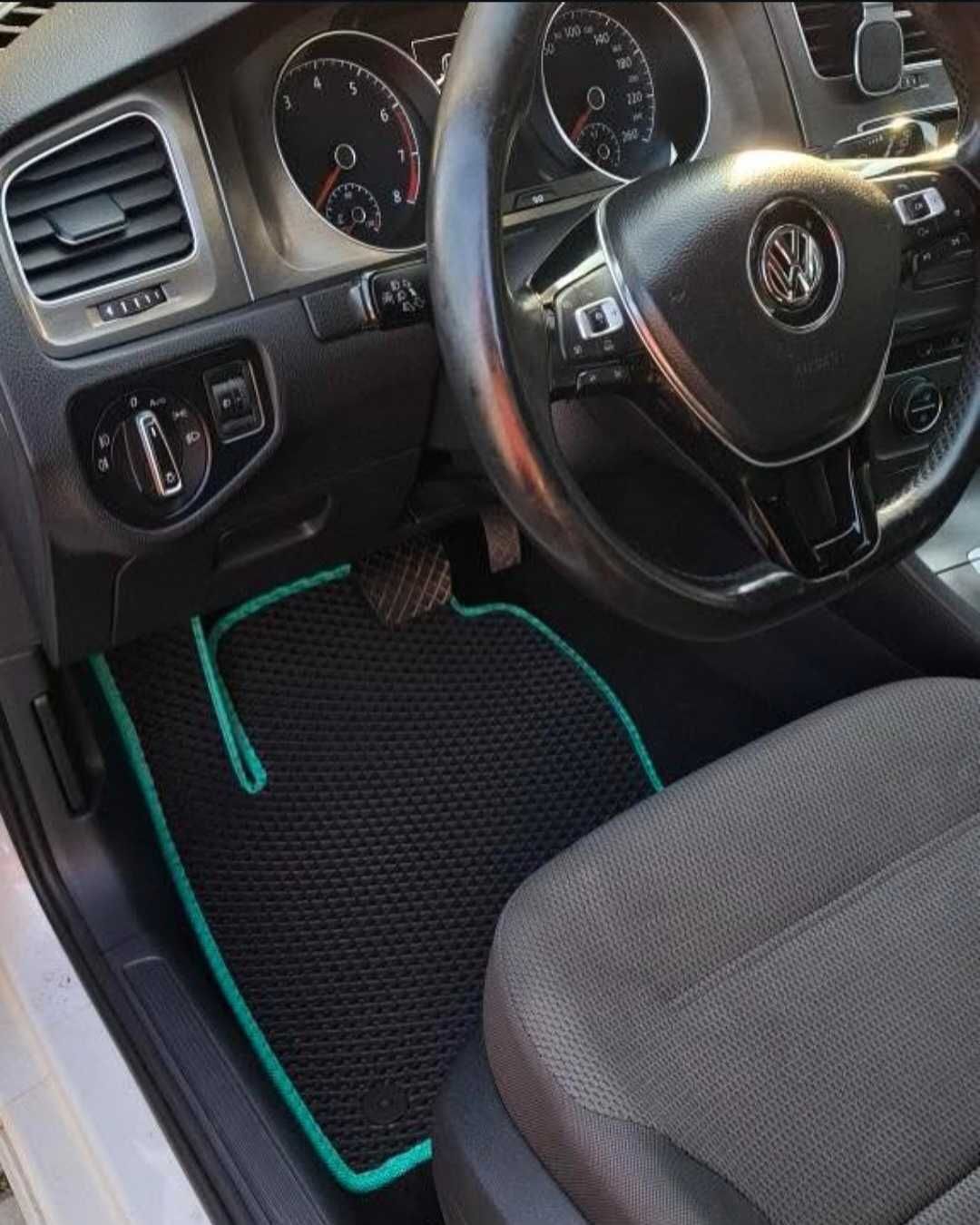 EVA ЕВА Коврики VW Golf Passat CC Caddy Touran ID4 Tiguan + 2 Логотипи