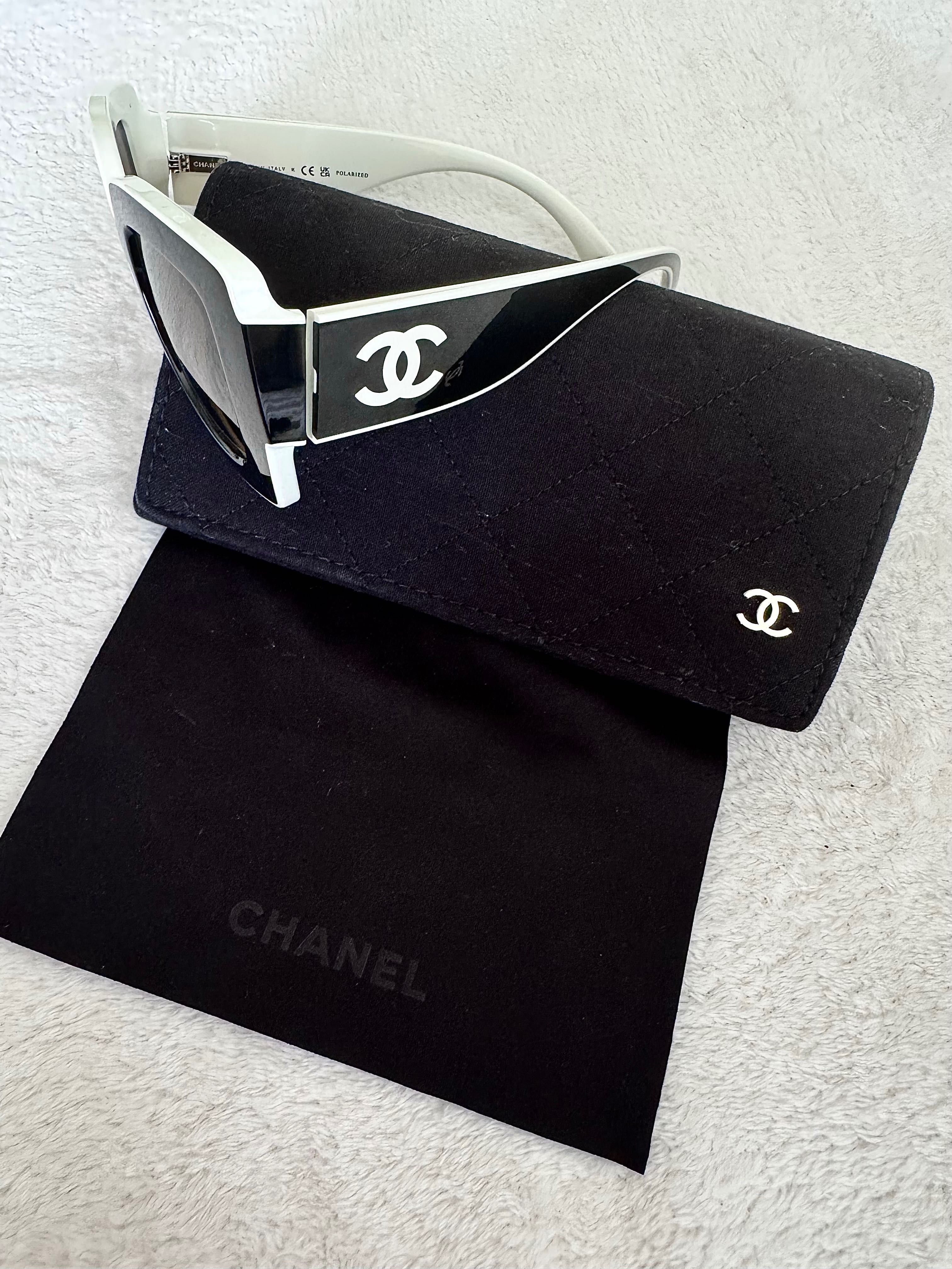 NOWE ORYGINALNE  CHANEL okulary przeciwsłoneczne w zestawie z etui  !