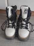 Jungle Adventure Boots Białe masywne trapery workery damskie 37