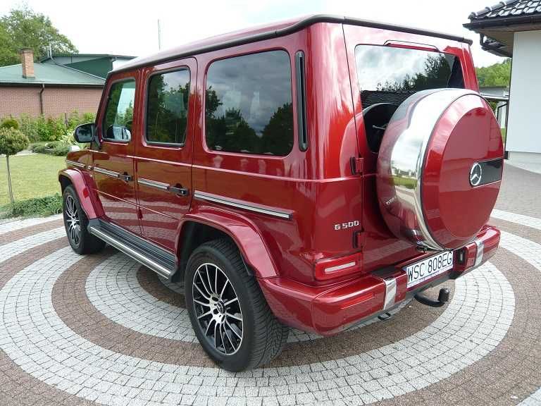 Zadbany G 500 V8 AMG I Właściciel Salon Polska Serwis ASO kolor bordo