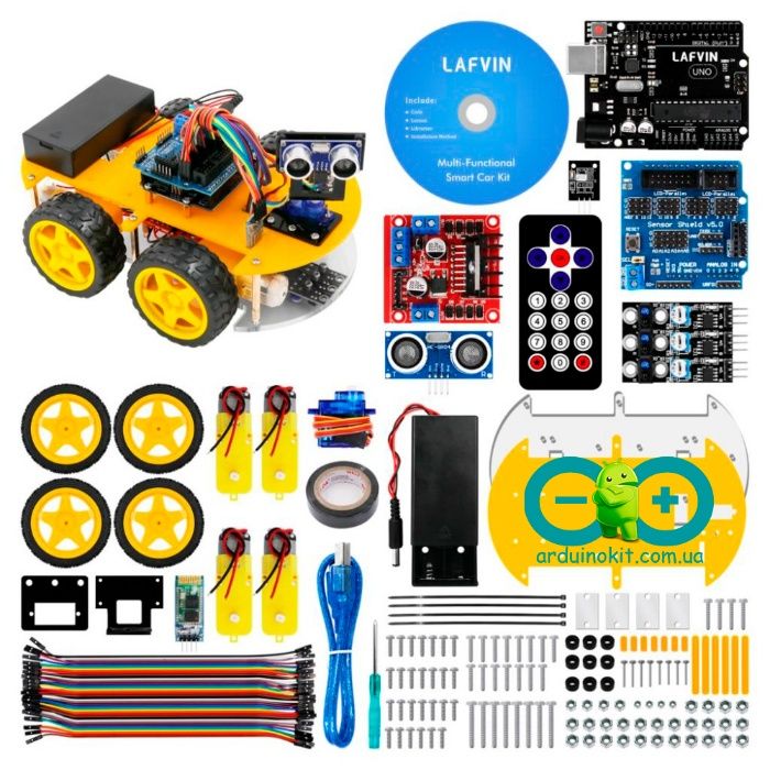 Arduino умный робот Car Kit (Лучший подарок)