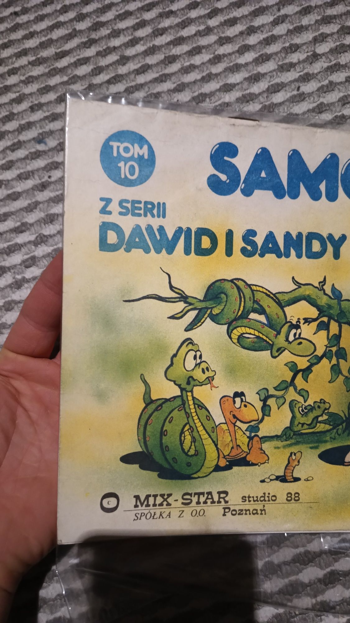 Komiks Dawid i Sandy, samotność, Tom 10, stan bdb