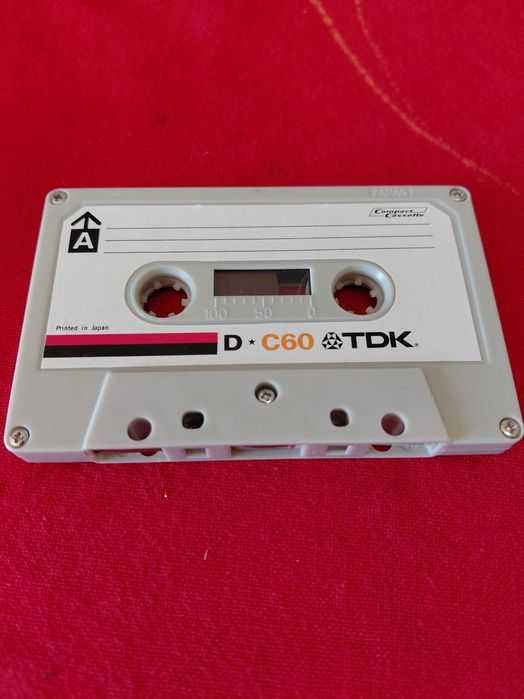 Cassete áudio TDK