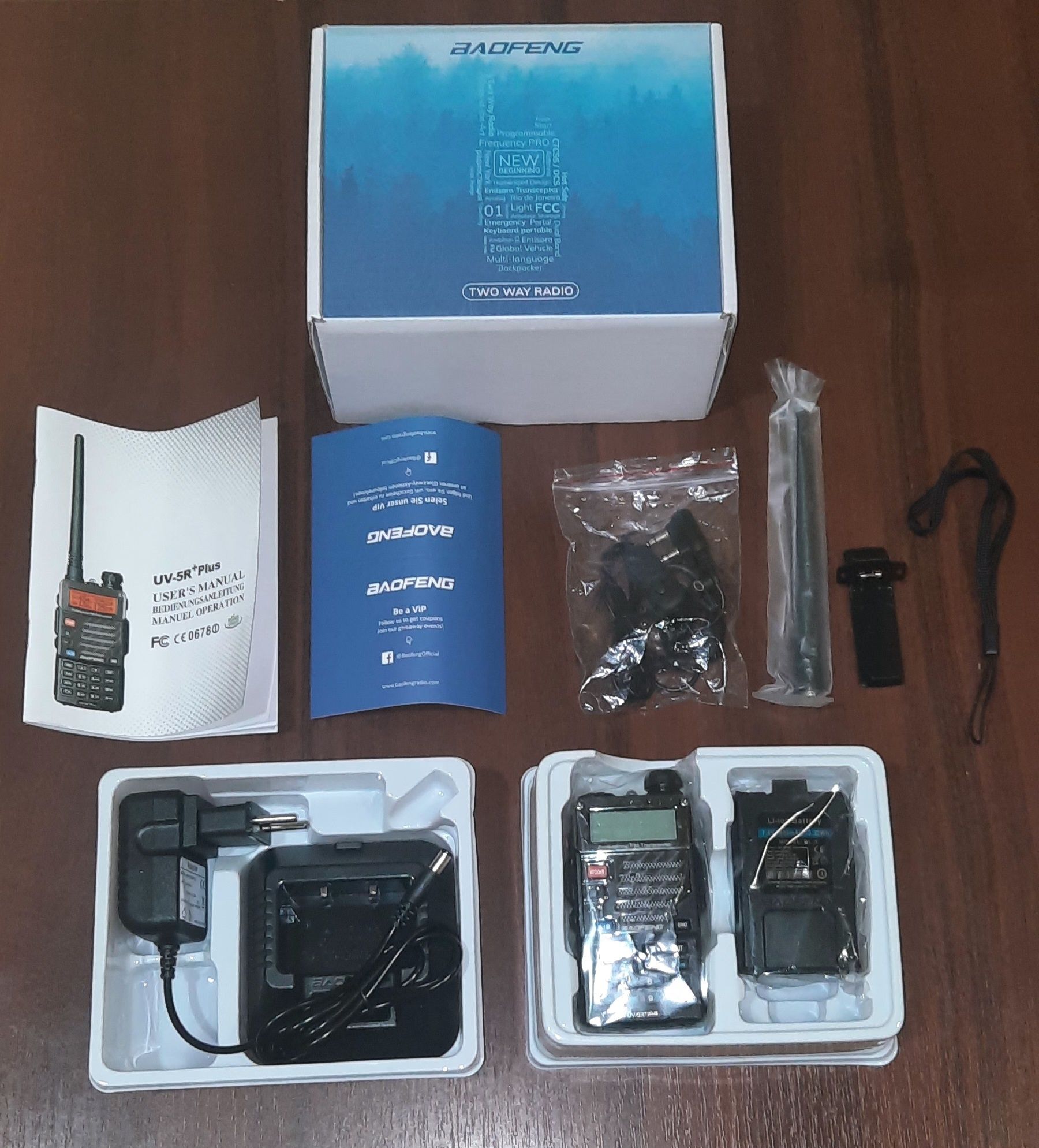Радіостанції Baofeng UV-5R plus