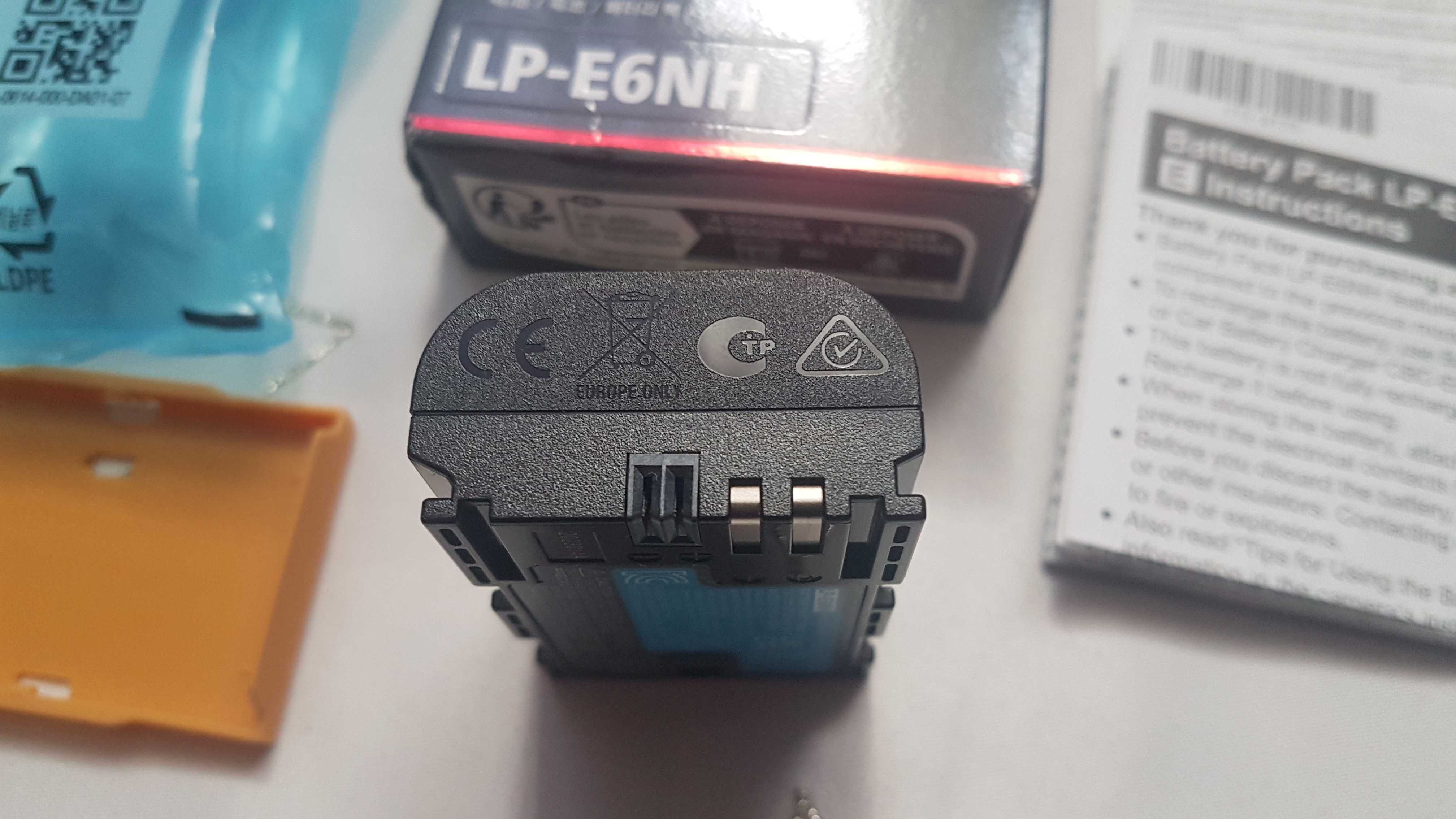 Najmocniejszy Akumulator Canon LP-E6NH R R6 R5 5D 6D Mark 70D 80D 90D