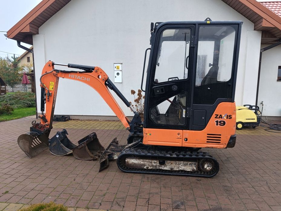 HITACHI ZX19 2T Brutto mini koparka minikoparka yanmar Kubota takeuchi