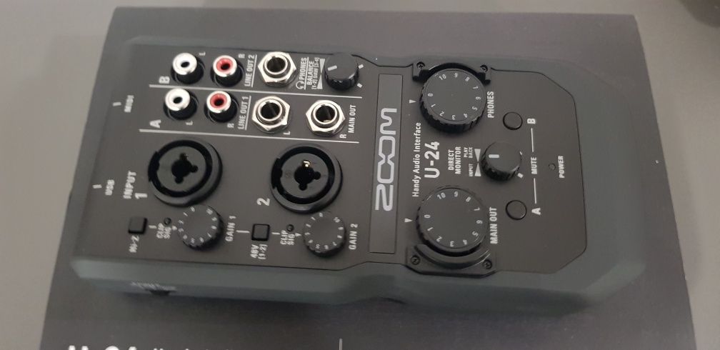 ZOOM Handy AUDIO INTERFACE U-24