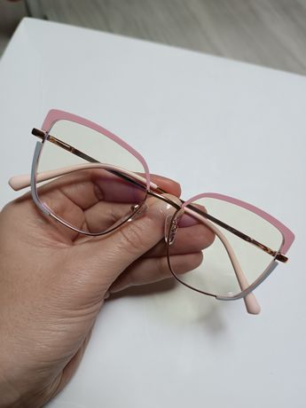 Nowe okulary do komputera czytania zerówki antyrefles