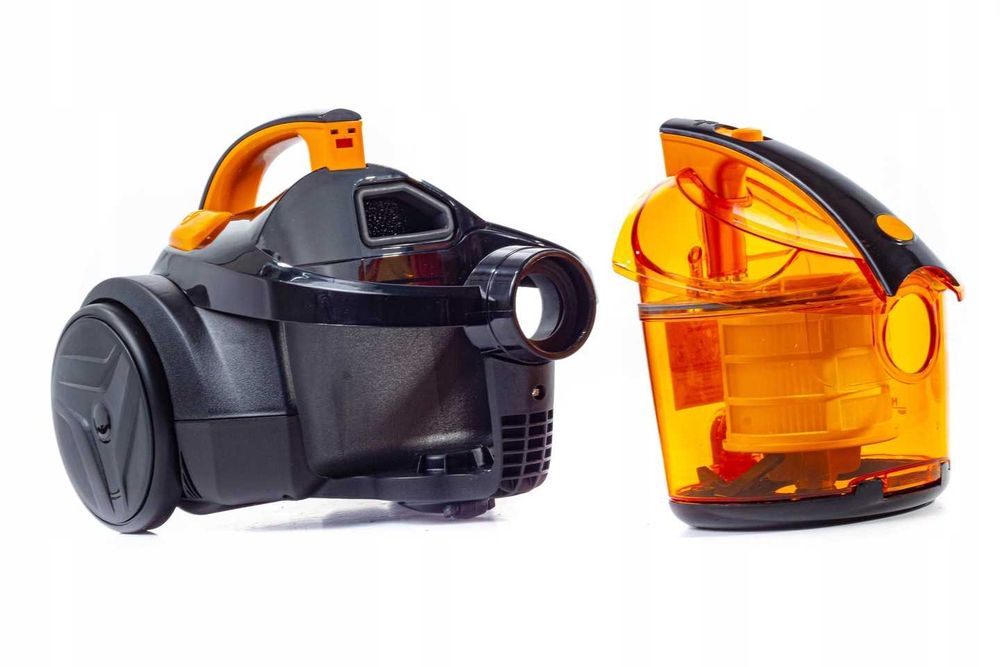 odkurzacz bezworkowy cyklonowy riwall rv-01 turboszczotka domowy 800w