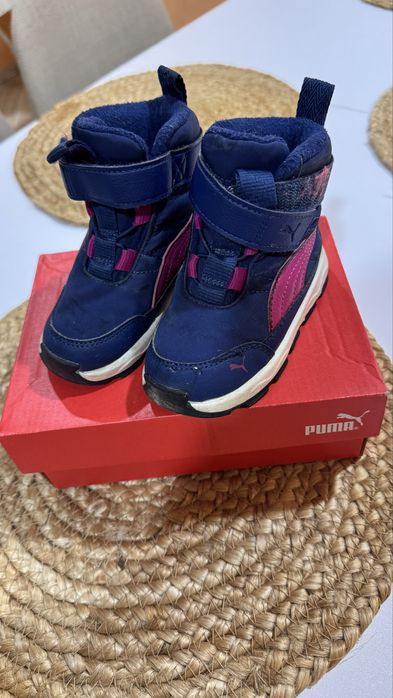 зимові чоботи puma для дівчинки