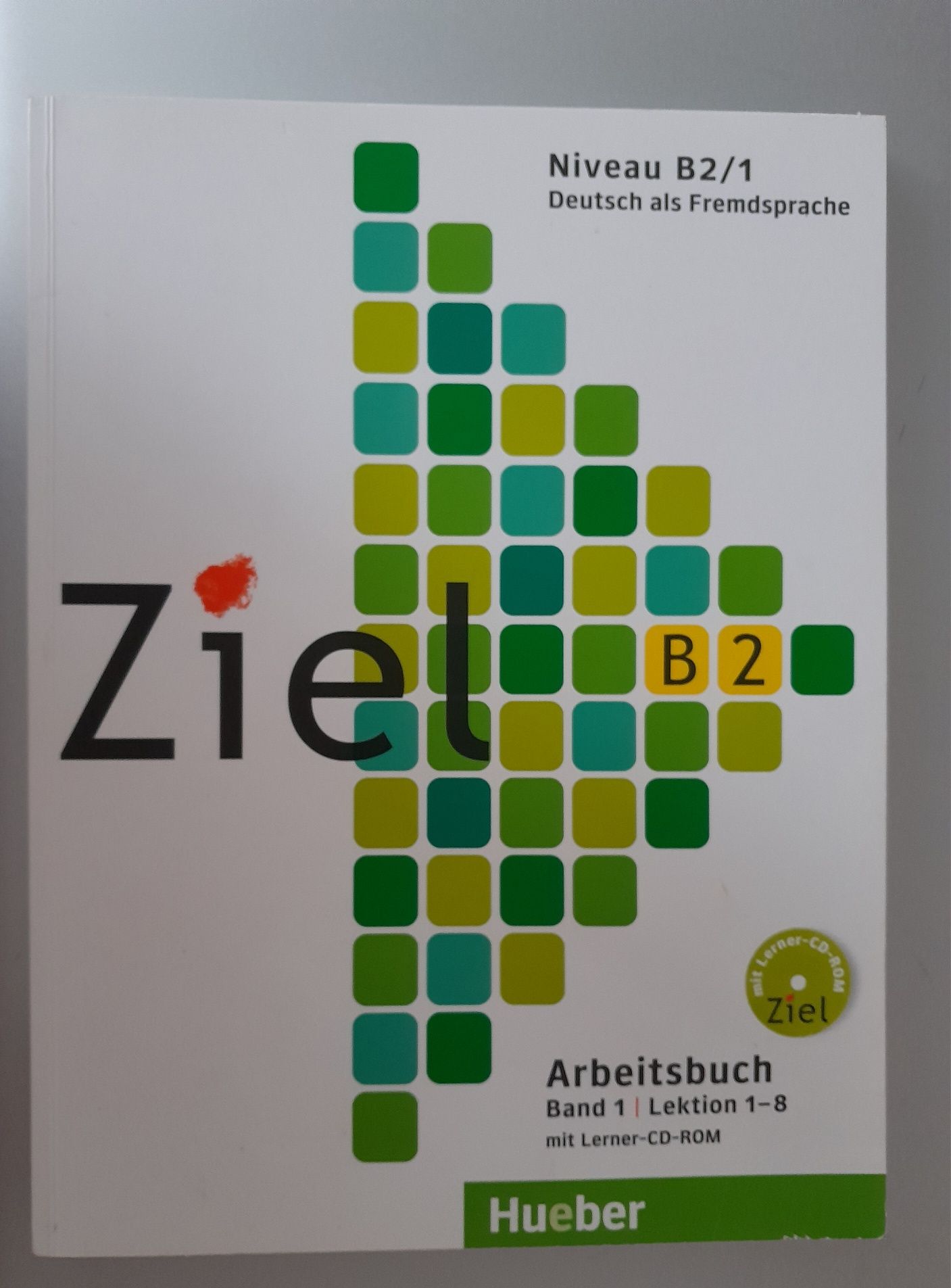 Ziel Hueber Kursbuch + arbeitsbuch Band 1 B2 Lektion 1-8 z CD