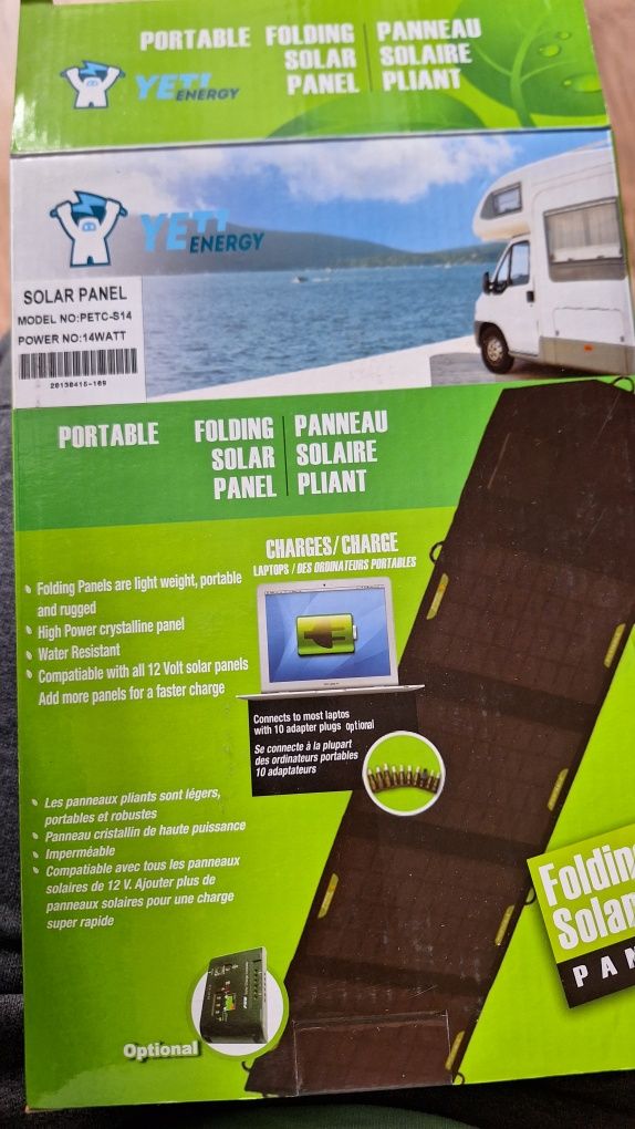 Сонячна батарея панель портативна