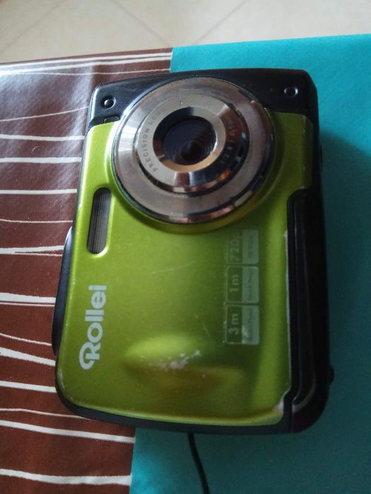 Máquina fotográfica aquática